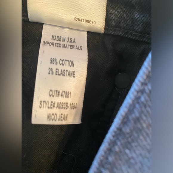 Agolde Nico High Rise Slim Jeans in Virture Size 25 - Picture 5 of 7